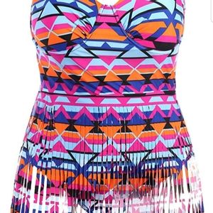 New! Ladies Swimsuit - Multicolor XXL